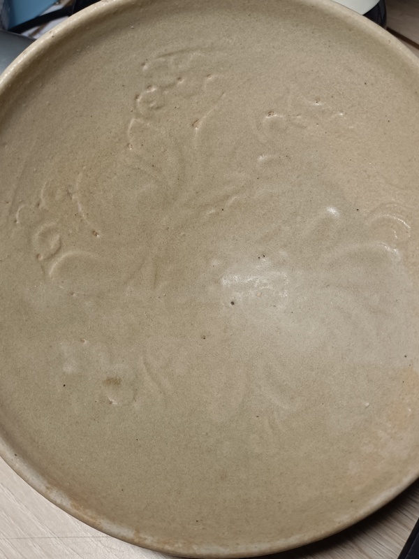 古玩陶瓷元耀州窯對頭蓮碗拍賣,當前價格6666元