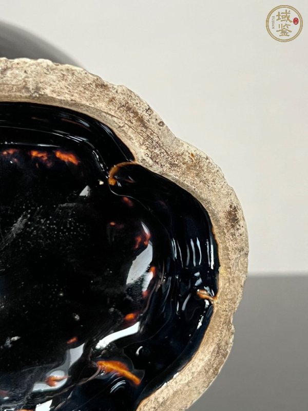 古玩陶瓷清代磁州窑黑釉瓶真品鉴赏图