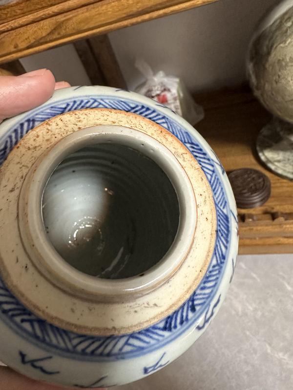 古玩陶瓷清代雍正線描龍紋青花蓋罐拍賣,當(dāng)前價格6500元