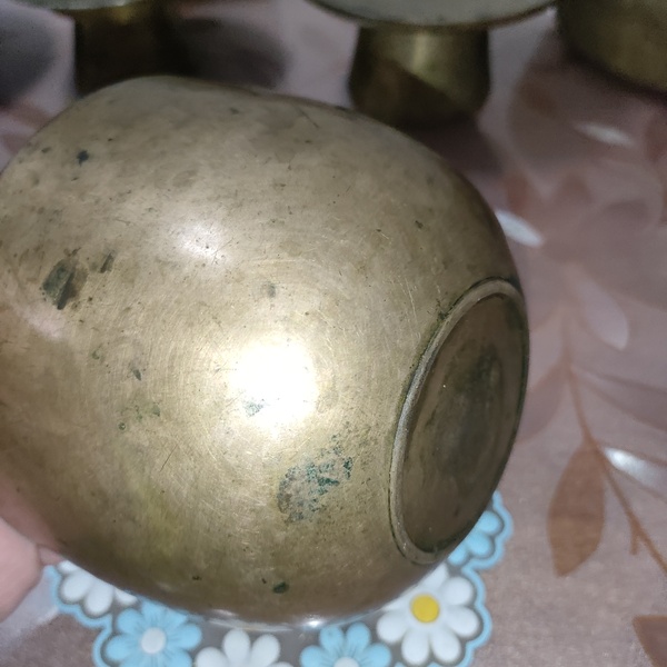 古玩銅器清晚，銅缽拍賣，當前價格388元