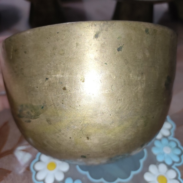 古玩銅器清晚，銅缽拍賣，當前價格388元