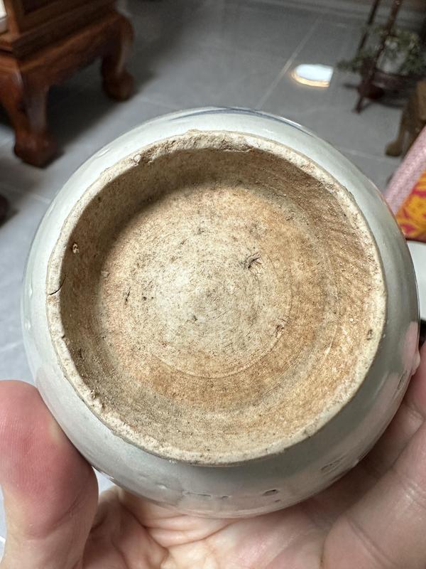 古玩陶瓷明末清初花卉紋青花碗拍賣,當前價格1000元