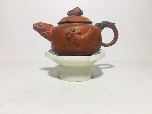 古玩陶瓷宋代影青高足花口盞托拍賣,當前價格128元