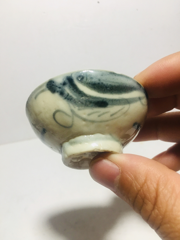 古玩陶瓷清代雍乾青花龍紋杯拍賣,當前價格299元