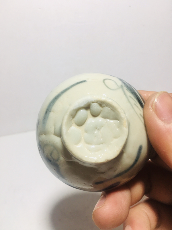 古玩陶瓷清代雍乾青花龍紋杯拍賣,當前價格299元