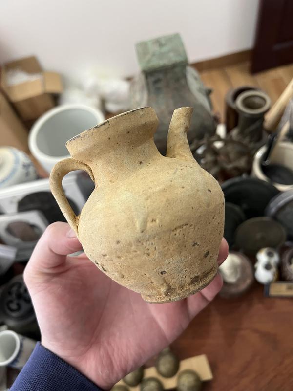 古玩陶瓷宋·青白釉盤口壺拍賣,當前價格999元