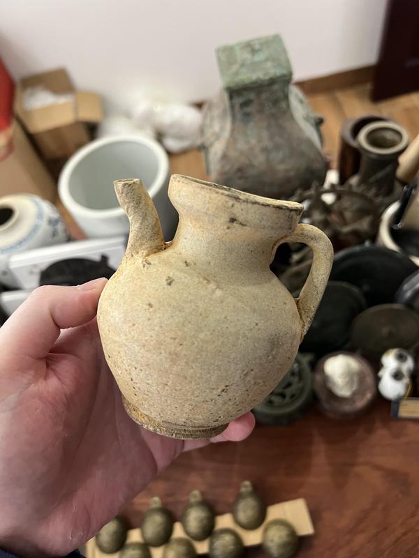 古玩陶瓷宋·青白釉盤口壺拍賣,當前價格999元