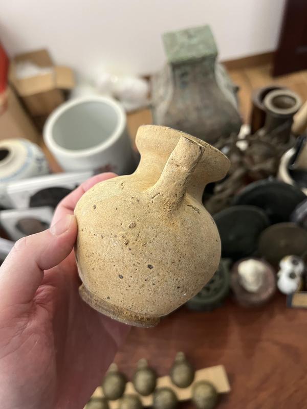 古玩陶瓷宋·青白釉盤口壺拍賣,當前價格999元