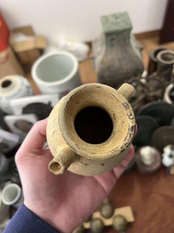 古玩陶瓷宋·青白釉盤口壺拍賣,當前價格999元
