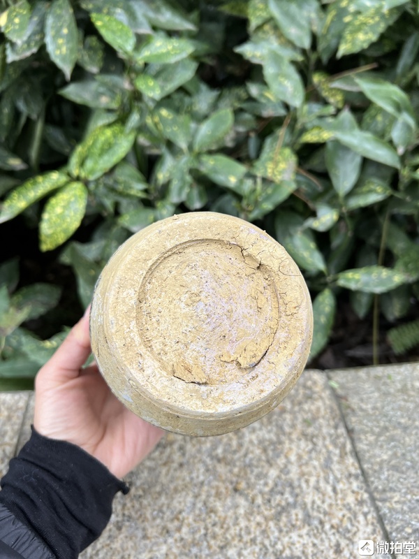 古玩陶瓷宋元時期褐釉貼塑龍紋罐拍賣,當前價格999元