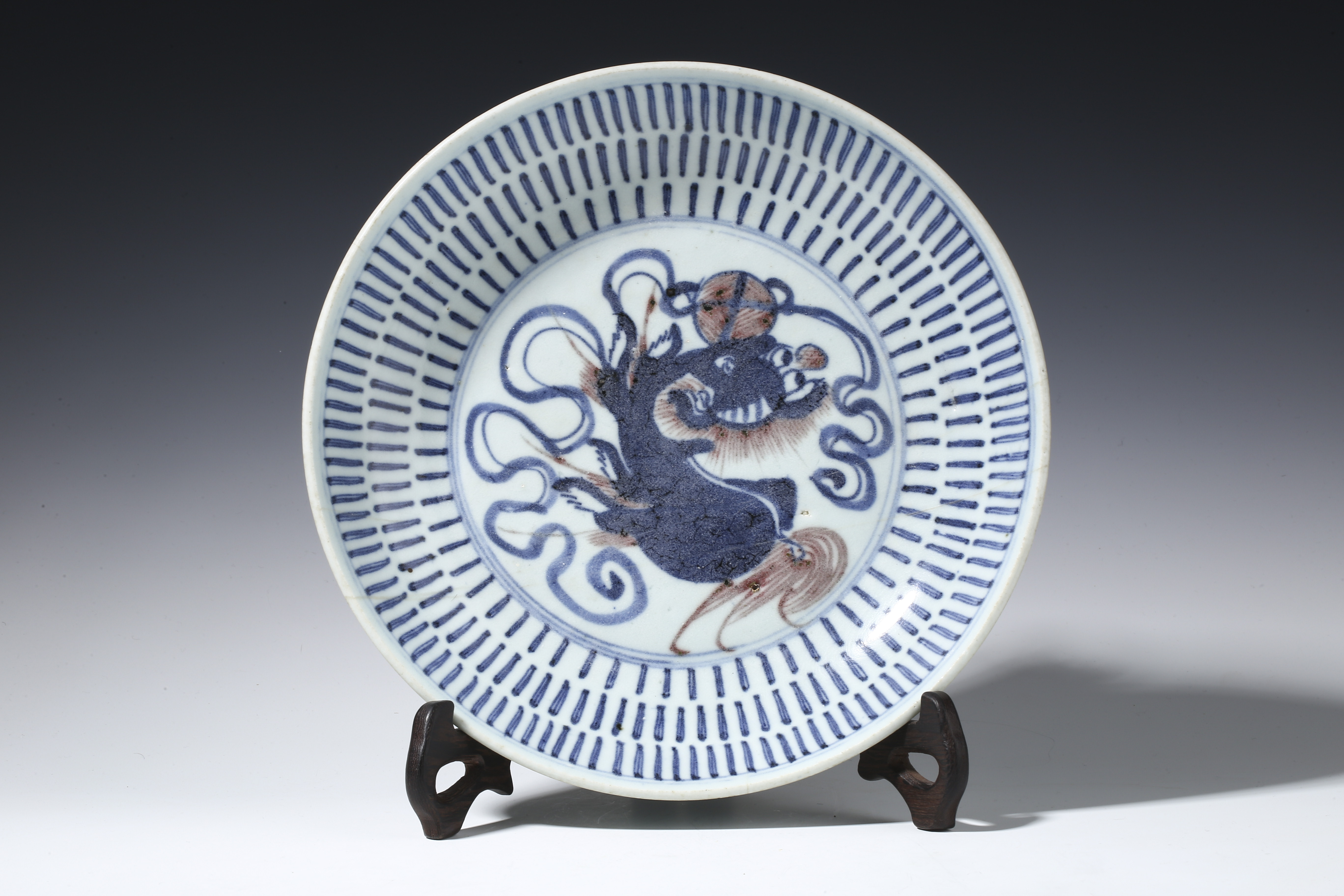 【美品】皿　飾り皿　獅子　金属　オブジェ　置物　インテリア　日本　工芸品　美術品