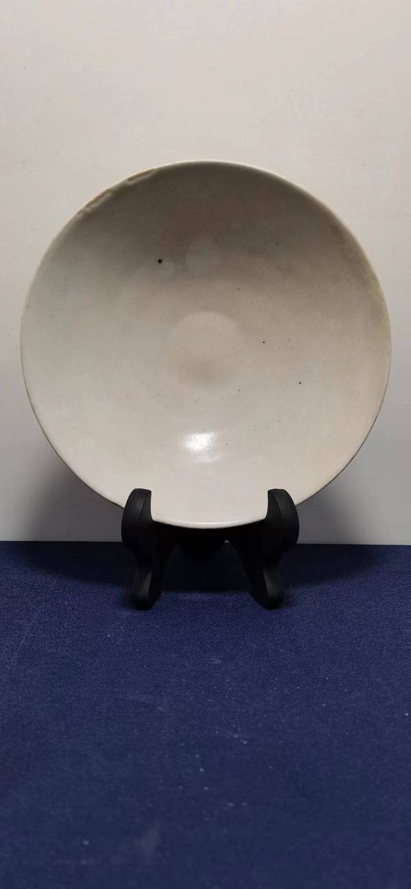 古玩陶瓷晚唐玉璧底白釉碗拍賣,當前價格5800元