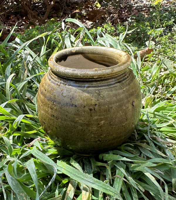 古玩陶瓷元代·茶葉末釉唇口罐拍賣,當前價格3300元