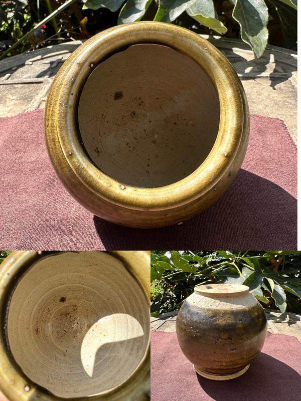 古玩陶瓷元代·茶葉末釉唇口罐拍賣,當前價格3300元
