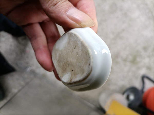 古玩陶瓷綠彩描金竹紋碟拍賣,當前價格300元