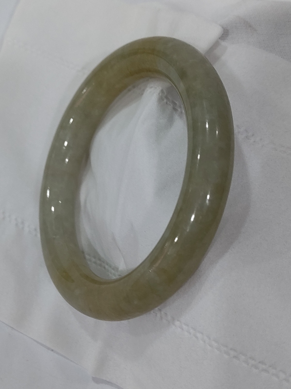 古玩雜項翡翠手鐲拍賣,當前價格4880元