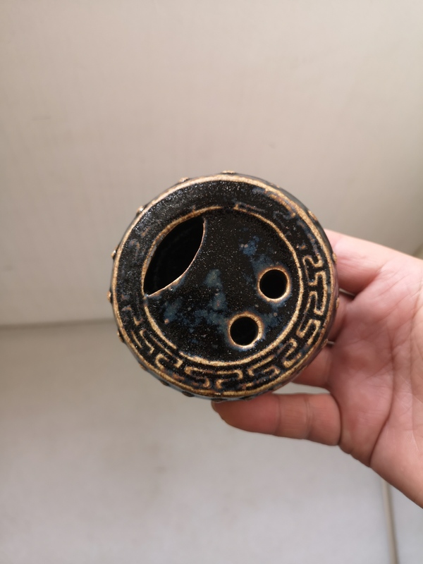 古玩陶瓷清代鼓形文房器拍賣,當前價格680元