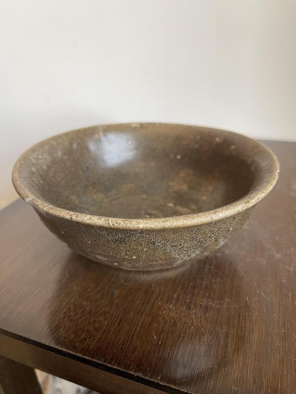 古玩陶瓷唐代黃釉碗拍賣,當前價格900元
