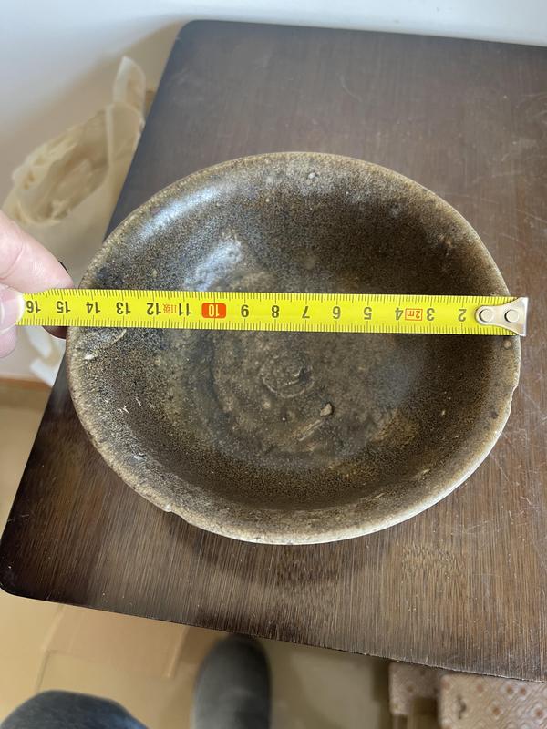 古玩陶瓷唐代黃釉碗拍賣,當前價格900元