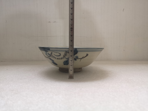 古玩陶瓷晚清磁州窯碗拍賣,當前價格350元