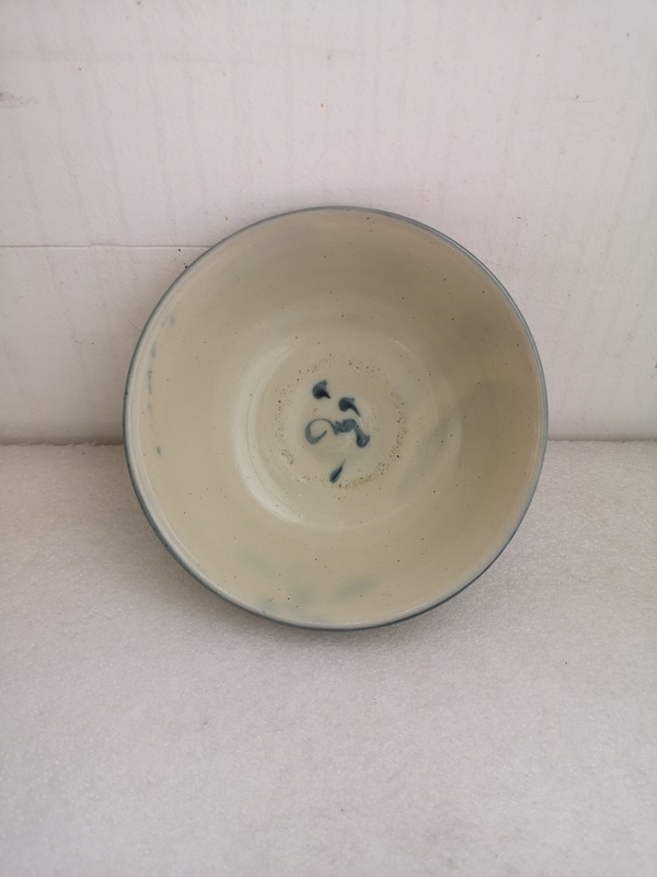 古玩陶瓷晚清磁州窯碗拍賣,當前價格350元