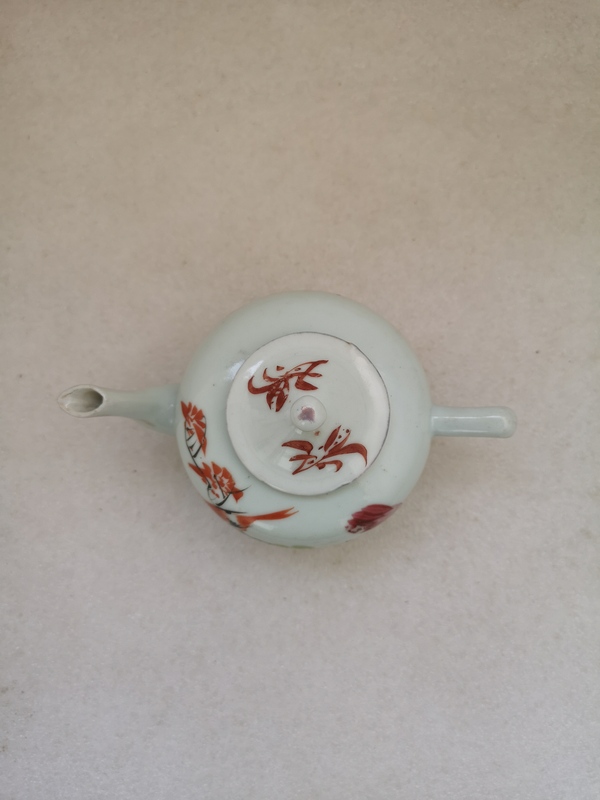 古玩陶瓷花鳥紋執壺拍賣,當前價格980元