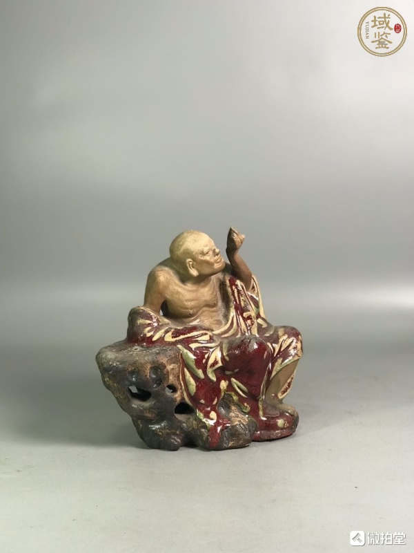 古玩陶瓷罗汉瓷塑真品鉴赏图
