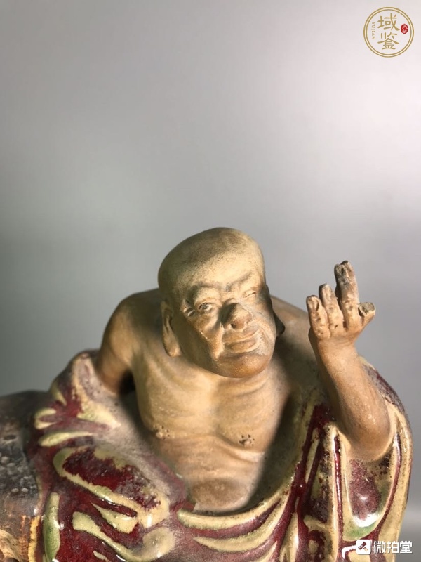 古玩陶瓷罗汉瓷塑真品鉴赏图