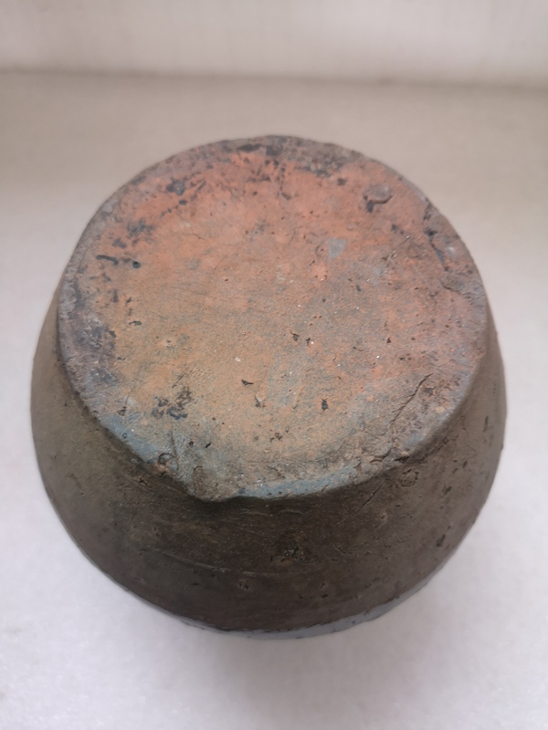 古玩陶瓷醬釉印花鳥紋花澆拍賣,當前價格680元