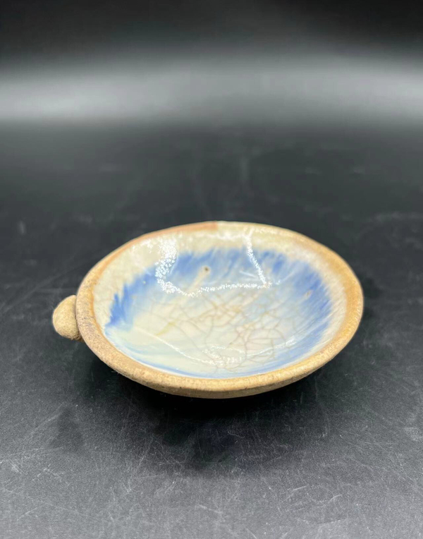 古玩陶瓷收藏精品窯變釉油燈拍賣,當前價格3800元