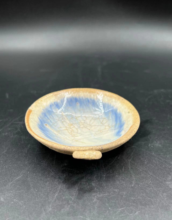 古玩陶瓷收藏精品窯變釉油燈拍賣,當前價格3800元