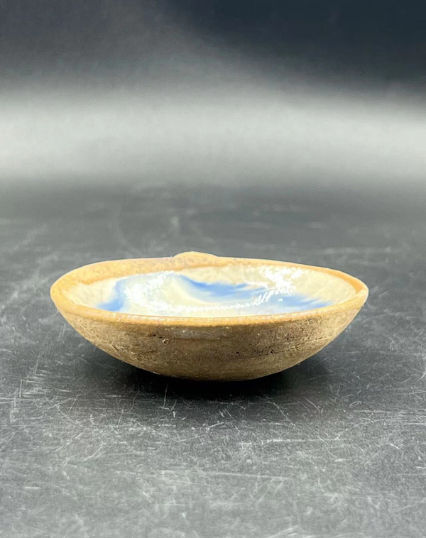 古玩陶瓷收藏精品窯變釉油燈拍賣,當前價格3800元