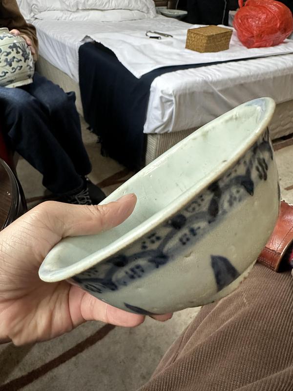 古玩陶瓷青花花卉碗拍賣，當前價格2800元