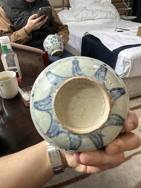 古玩陶瓷青花花卉碗拍賣，當前價格2800元