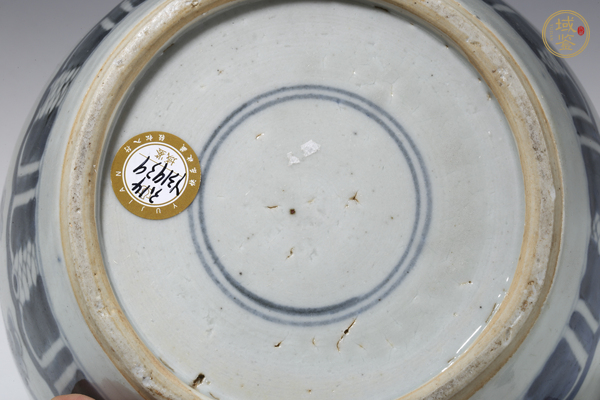 古玩陶瓷康熙·青花花間壽字紋罐真品鑒賞圖