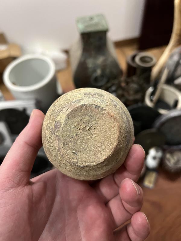 古玩陶瓷宋代水盂拍賣,當前價格199元