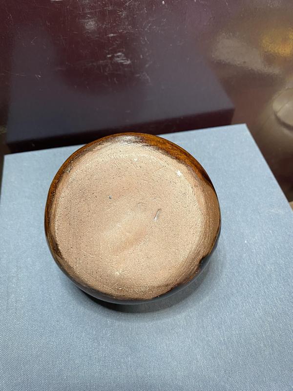 古玩陶瓷清代.紫金釉葫蘆形水盂拍賣,當(dāng)前價(jià)格2880元
