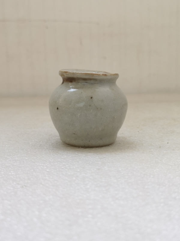 古玩陶瓷清代早期水盂拍賣,當前價格550元