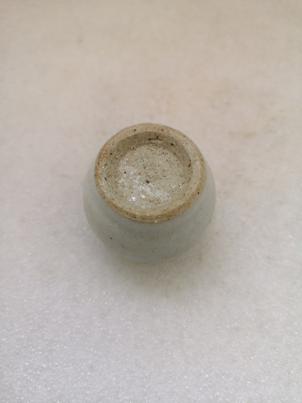 古玩陶瓷清代早期水盂拍賣,當前價格550元