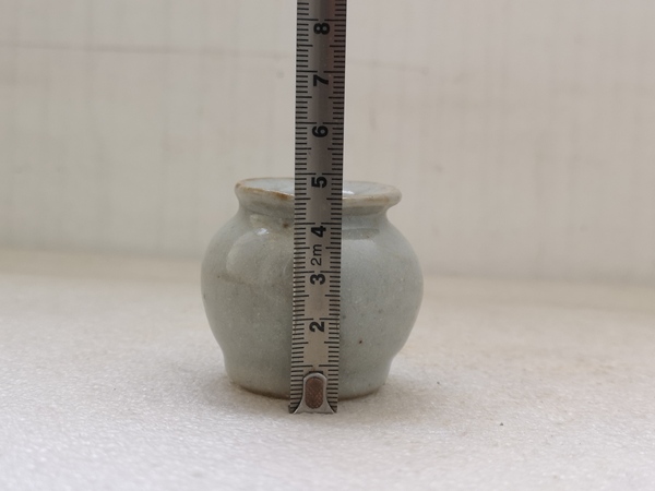 古玩陶瓷清代早期水盂拍賣,當前價格550元