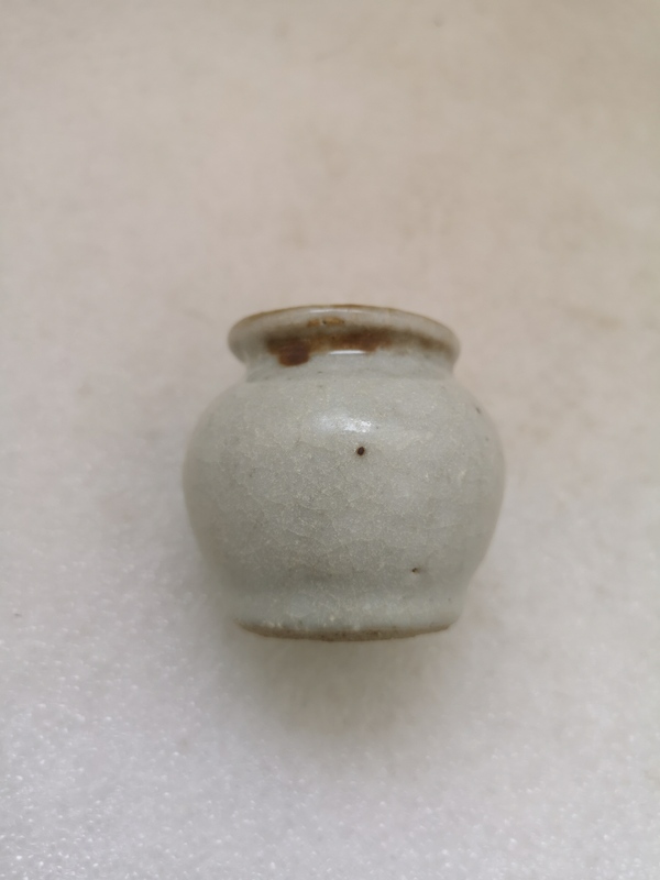 古玩陶瓷清代早期水盂拍賣,當前價格550元