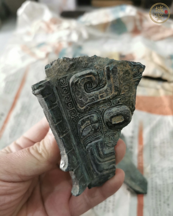 古玩铜器青铜残片真品鉴赏图