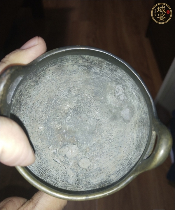 古玩铜器宣德款铜炉真品鉴赏图