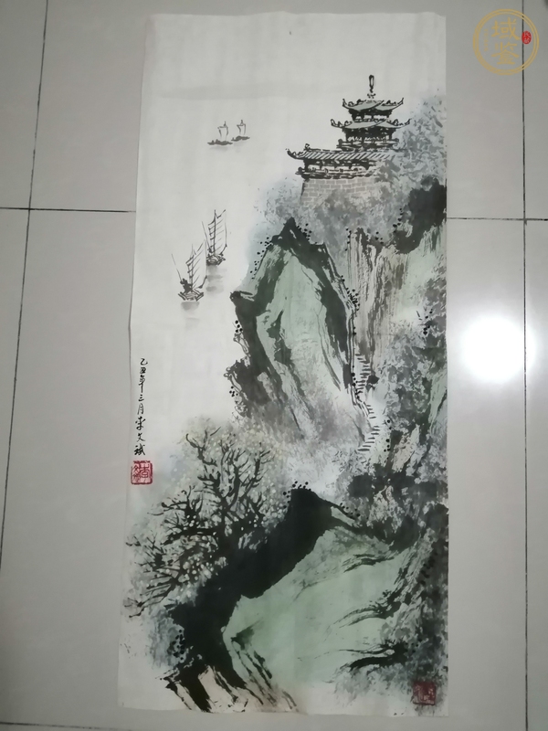 古玩春夏秋冬四屏真品鉴赏图