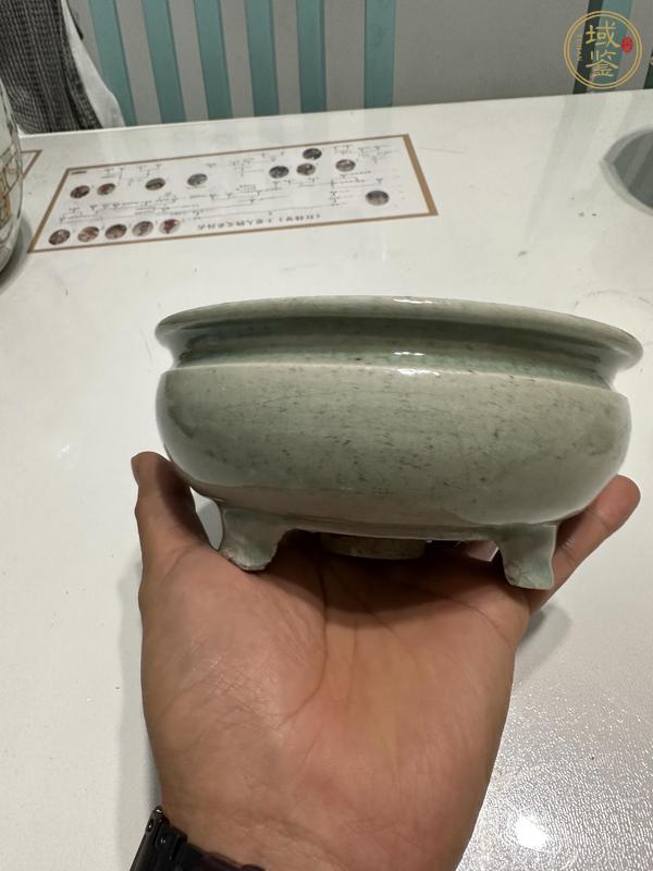 古玩陶瓷影青香爐真品鑒賞圖