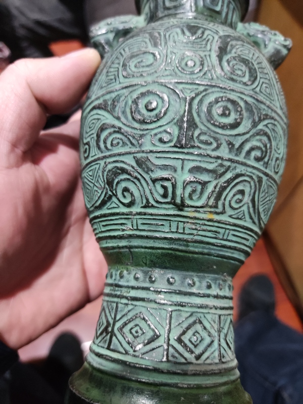 古玩雜項(xiàng)銅瓶拍賣，當(dāng)前價(jià)格350元