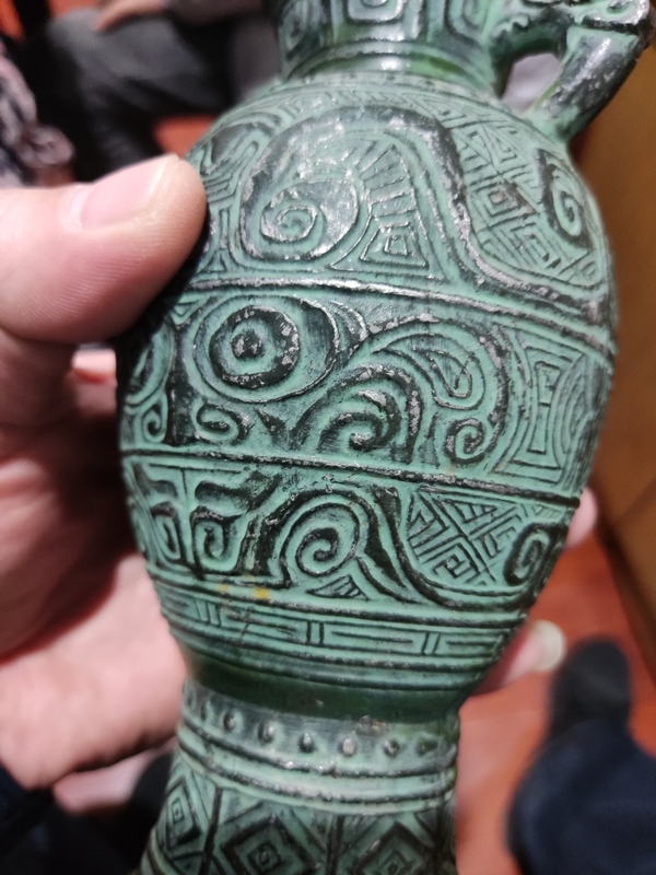 古玩雜項(xiàng)銅瓶拍賣，當(dāng)前價(jià)格350元