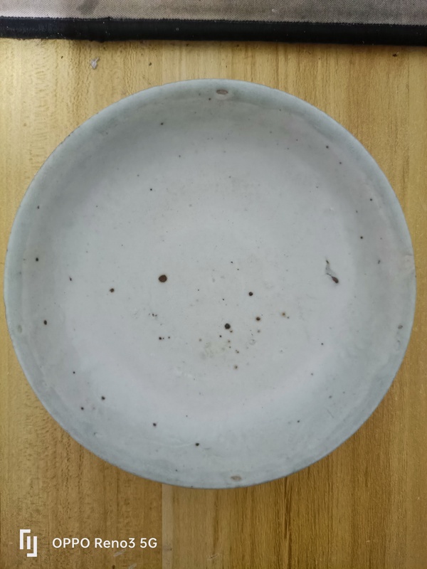 古玩陶瓷明?洪武白釉模印花卉紋盤拍賣,當(dāng)前價格2900元