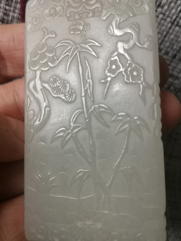 古玩玉器玉牌子拍賣(mài),當(dāng)前價(jià)格2222元