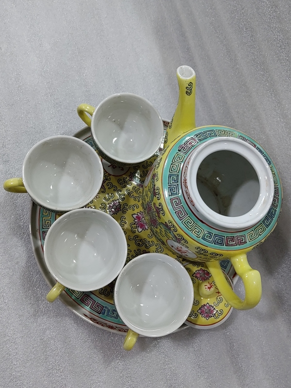 古玩陶瓷吉語紋茶器拍賣,當前價格488元